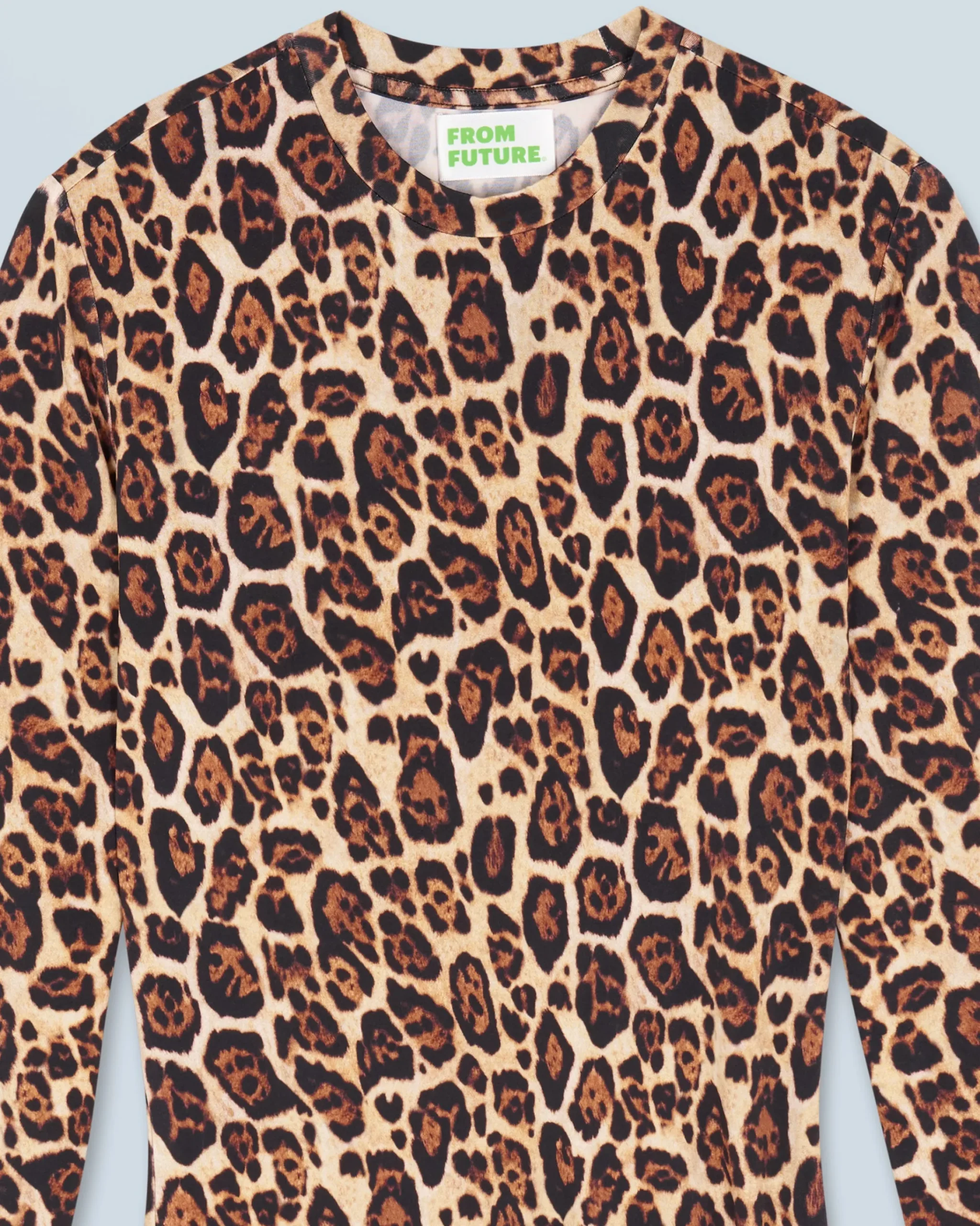 FROM FUTURE Abito Maglia lunga a maniche corte HotLeopard Fashion