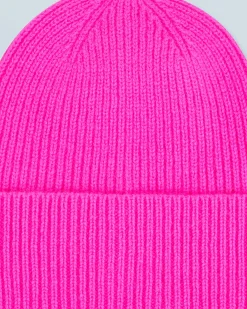 FROM FUTURE Berretto con Risvolto a Costine UtopicPink Discount
