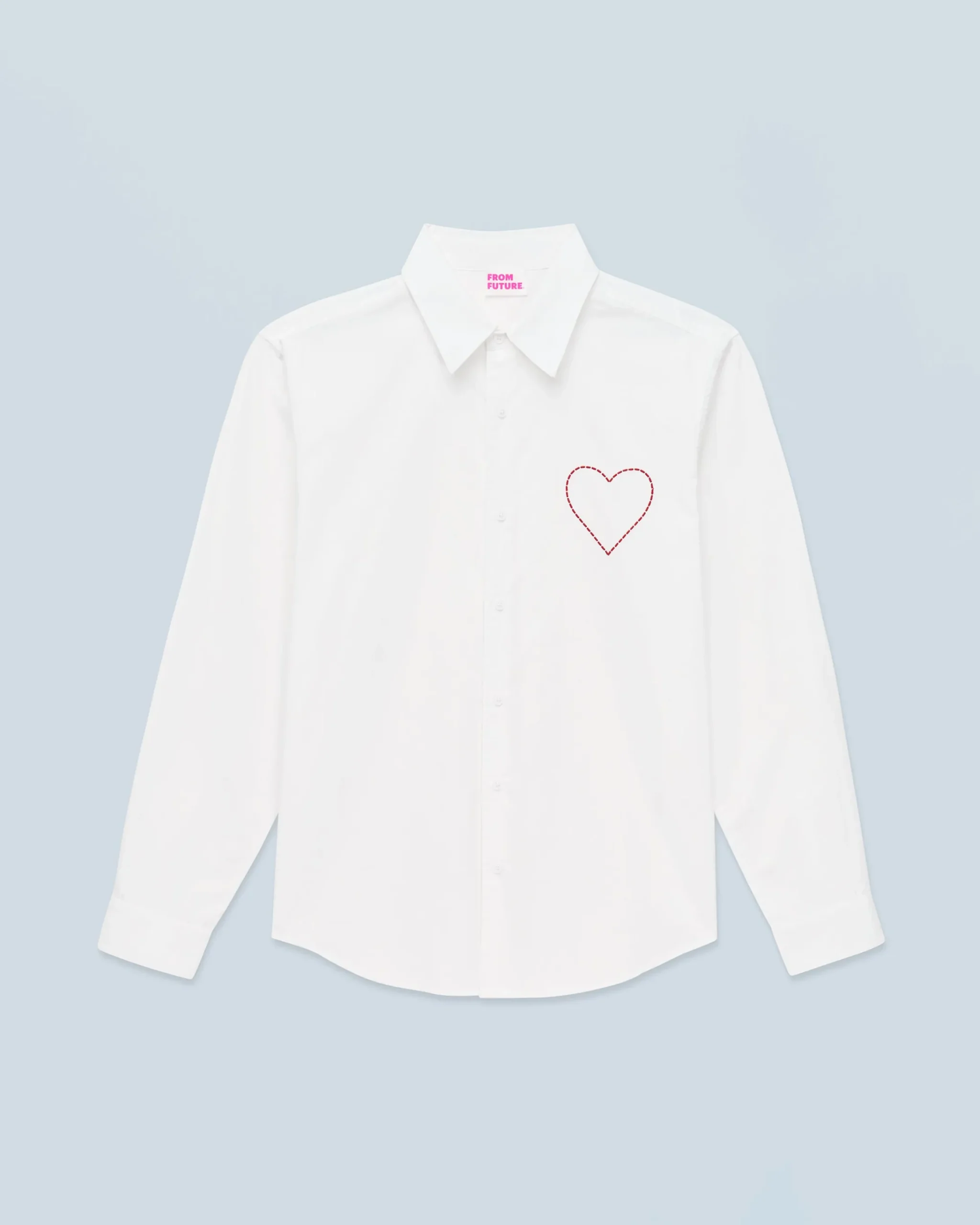 FROM FUTURE Camicia Maniche lunghe Bianco Outlet