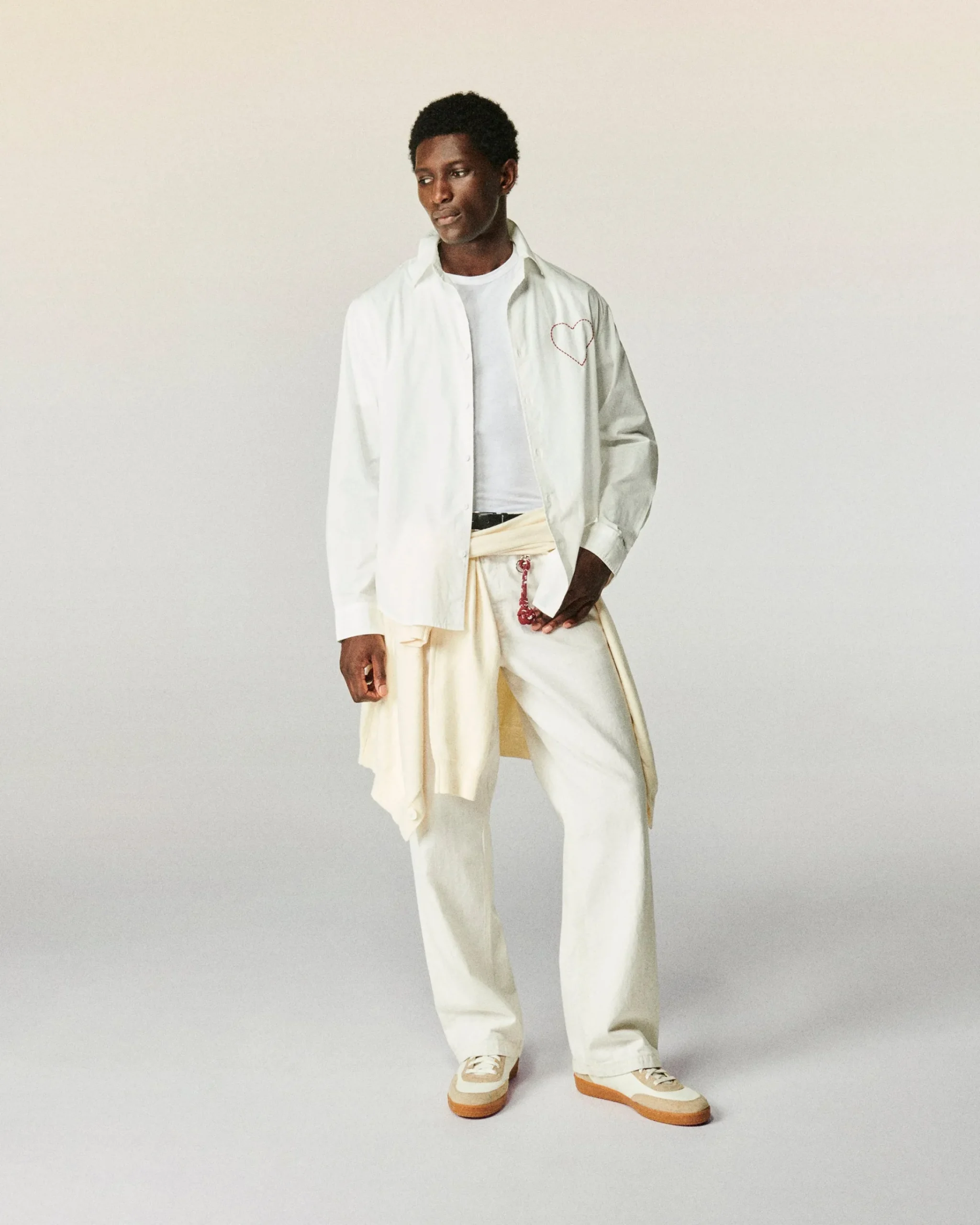 FROM FUTURE Camicia Maniche lunghe Popeline Bianco Discount