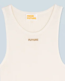 FROM FUTURE Canotta Ecrù Sale