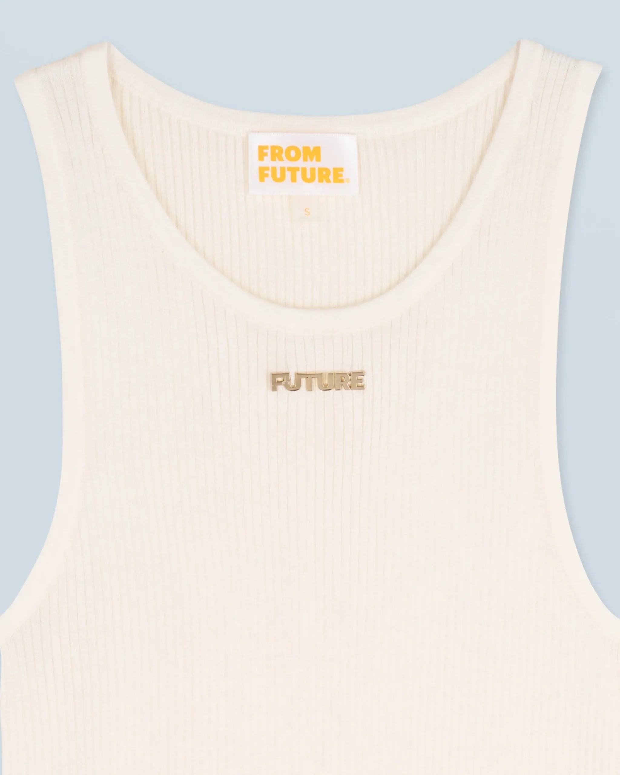 FROM FUTURE Canotta Ecrù Sale