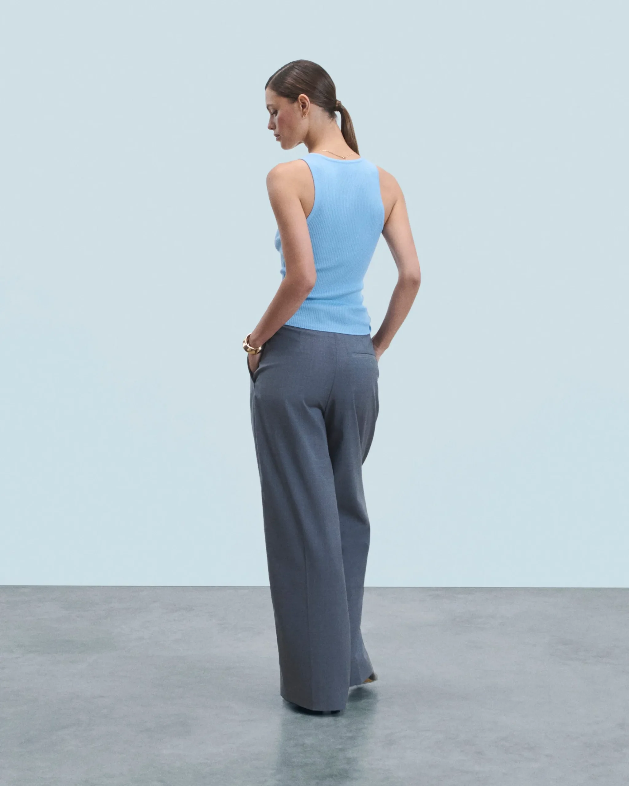 FROM FUTURE Canotta BabyBlue Discount