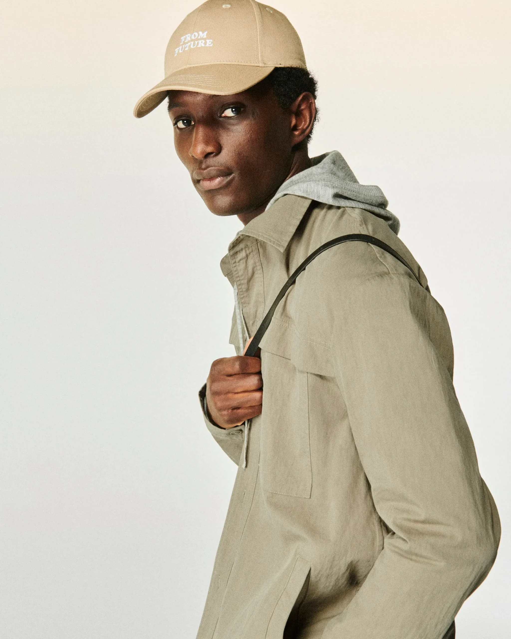 FROM FUTURE Cappellino con Visiera curva TropicalTaupe Best Sale
