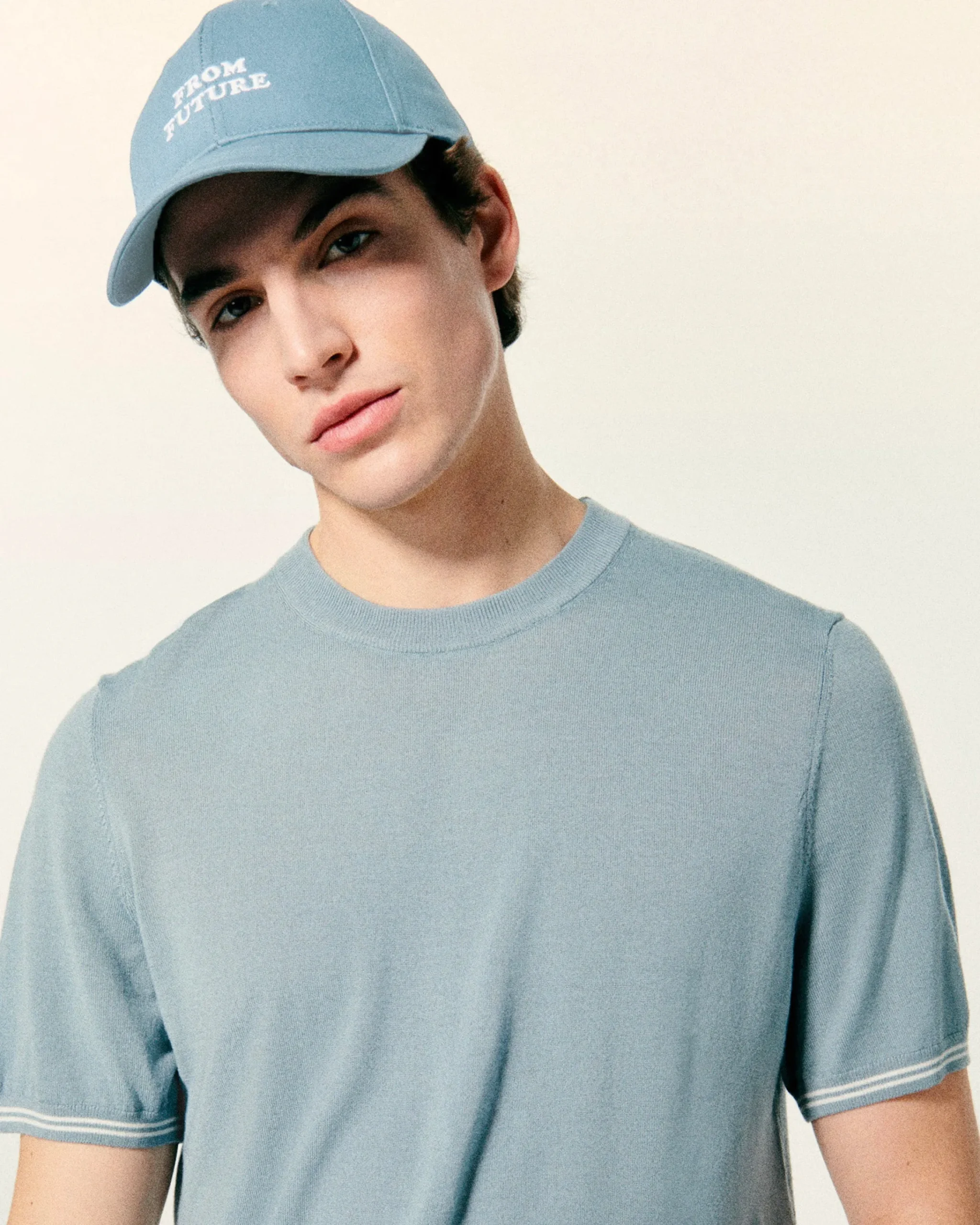 FROM FUTURE Cappellino con Visiera curva GreyBlue Outlet