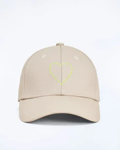 FROM FUTURE Cappellino con Visiera curva Cuore Sabbiadeldeserto Fashion