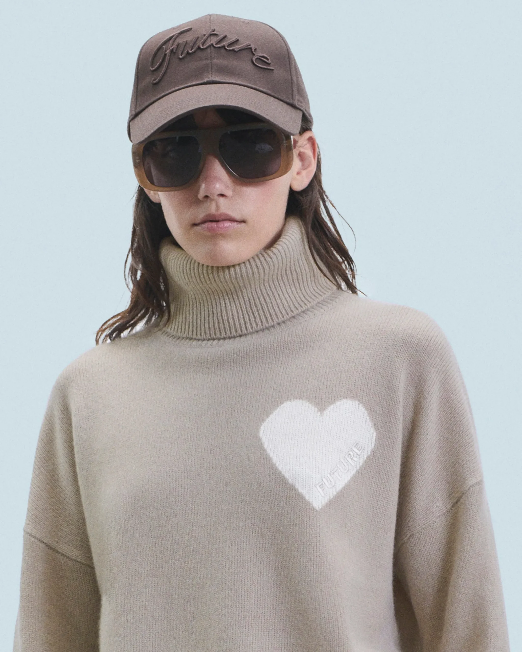 FROM FUTURE Cappellino con Visiera curva Future Cioccolato Clearance