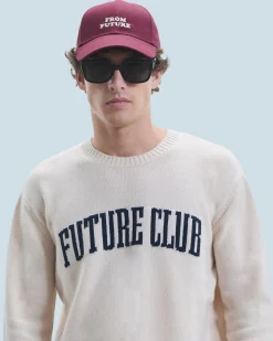 FROM FUTURE Cappellino con Visiera curva Burgundy Flash Sale