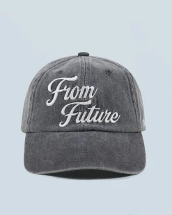 FROM FUTURE Cappellino con Visiera curva Nerolavato Clearance