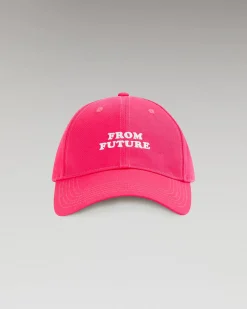 FROM FUTURE Cappellino con Visiera curva Logo Rosafluo Shop