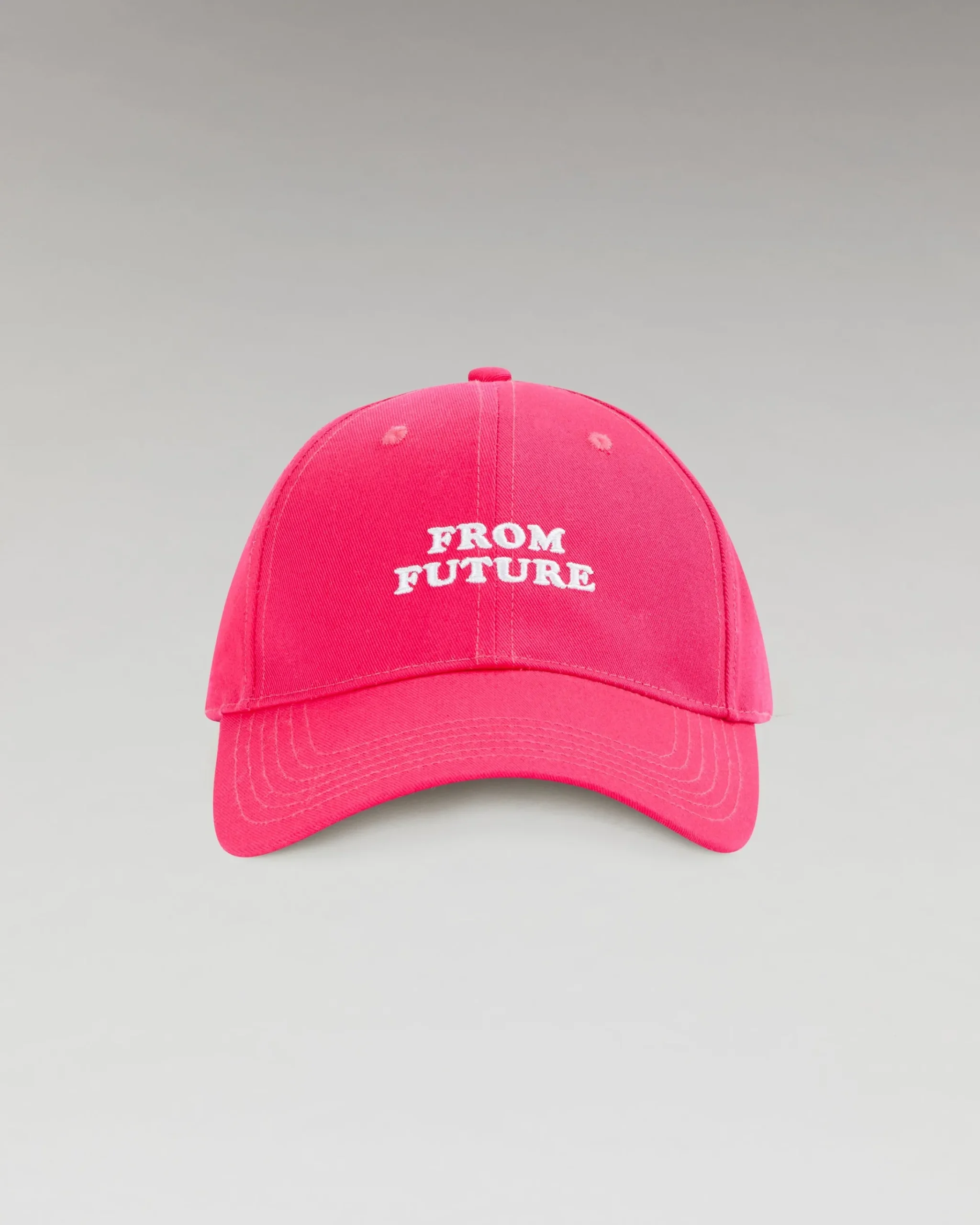 FROM FUTURE Cappellino con Visiera curva Logo Rosafluo Shop