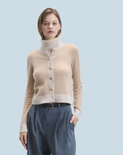 FROM FUTURE Cardigan-pullover Beige Best