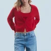 FROM FUTURE Cardigan-pullover HotRed Discount