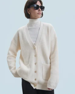 FROM FUTURE Cardigan-pullover Ecrù Sale