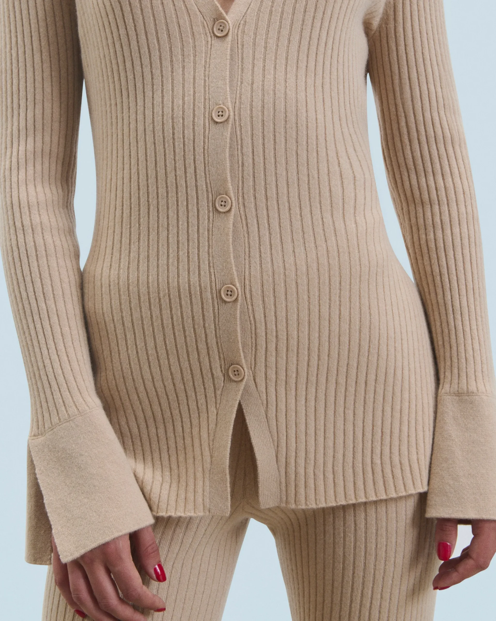 FROM FUTURE Cardigan-pullover Beige Outlet