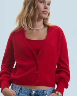 FROM FUTURE Cardigan-pullover HotRed Discount