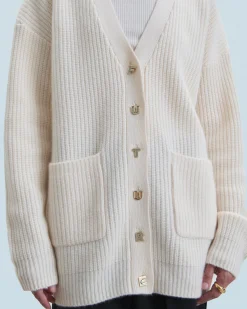 FROM FUTURE Cardigan-pullover Ecrù Sale