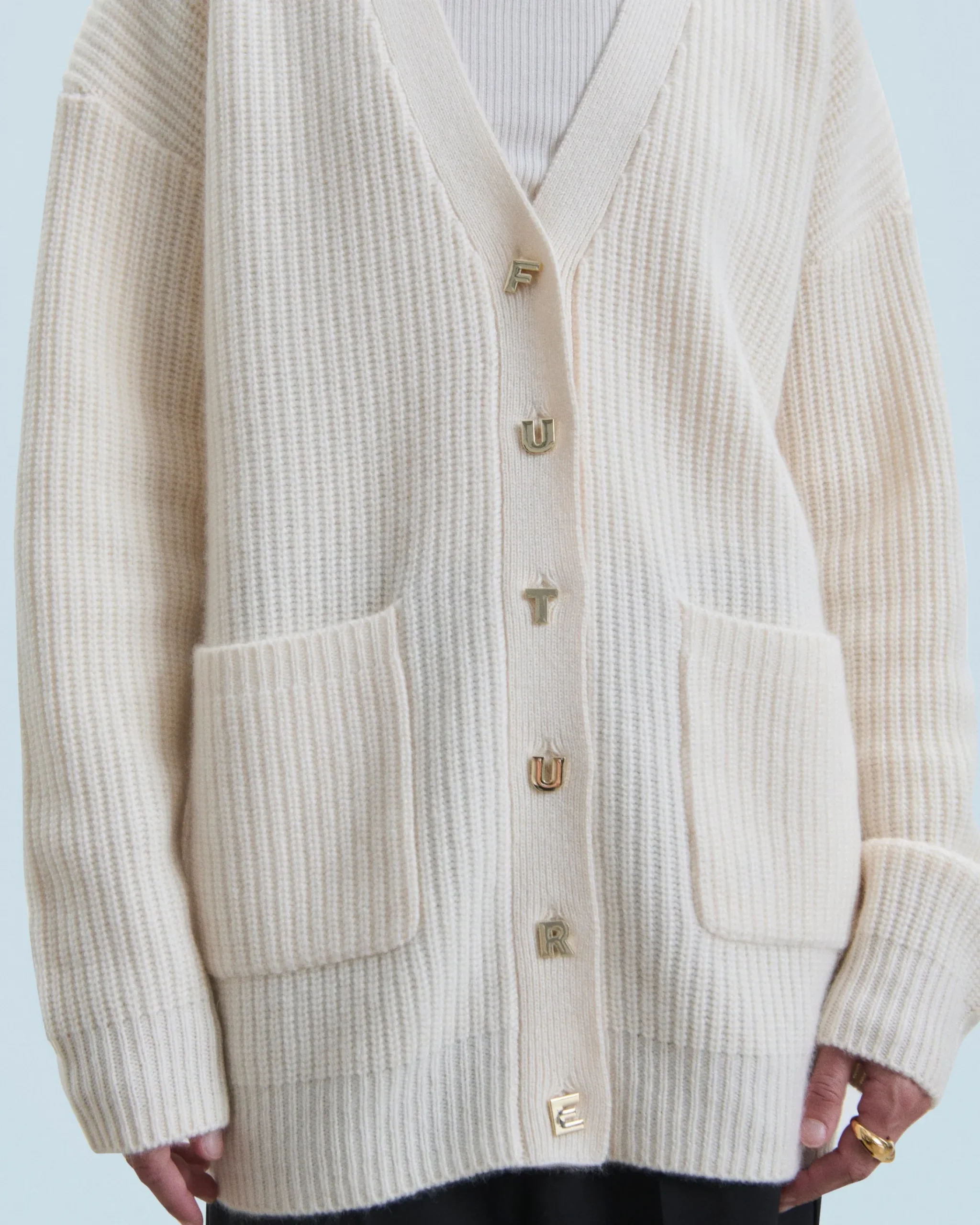 FROM FUTURE Cardigan-pullover Ecrù Sale