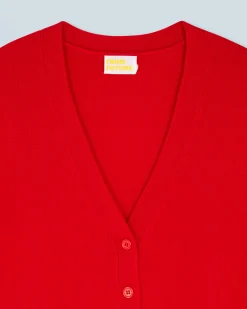 FROM FUTURE Cardigan-pullover HotRed Discount