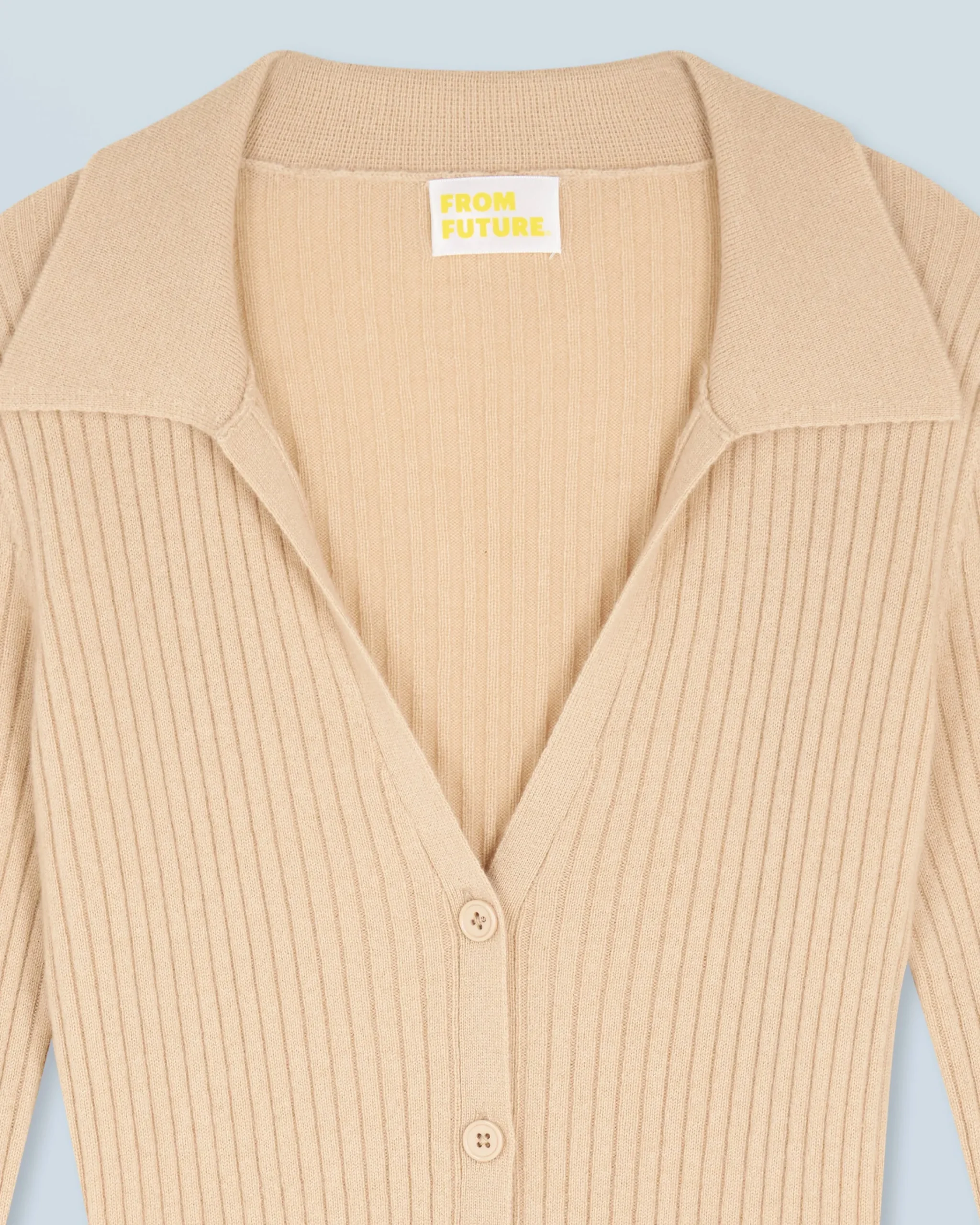 FROM FUTURE Cardigan-pullover Beige Outlet