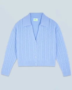 FROM FUTURE Cardigan-pullover a Coste FairyBlue Hot