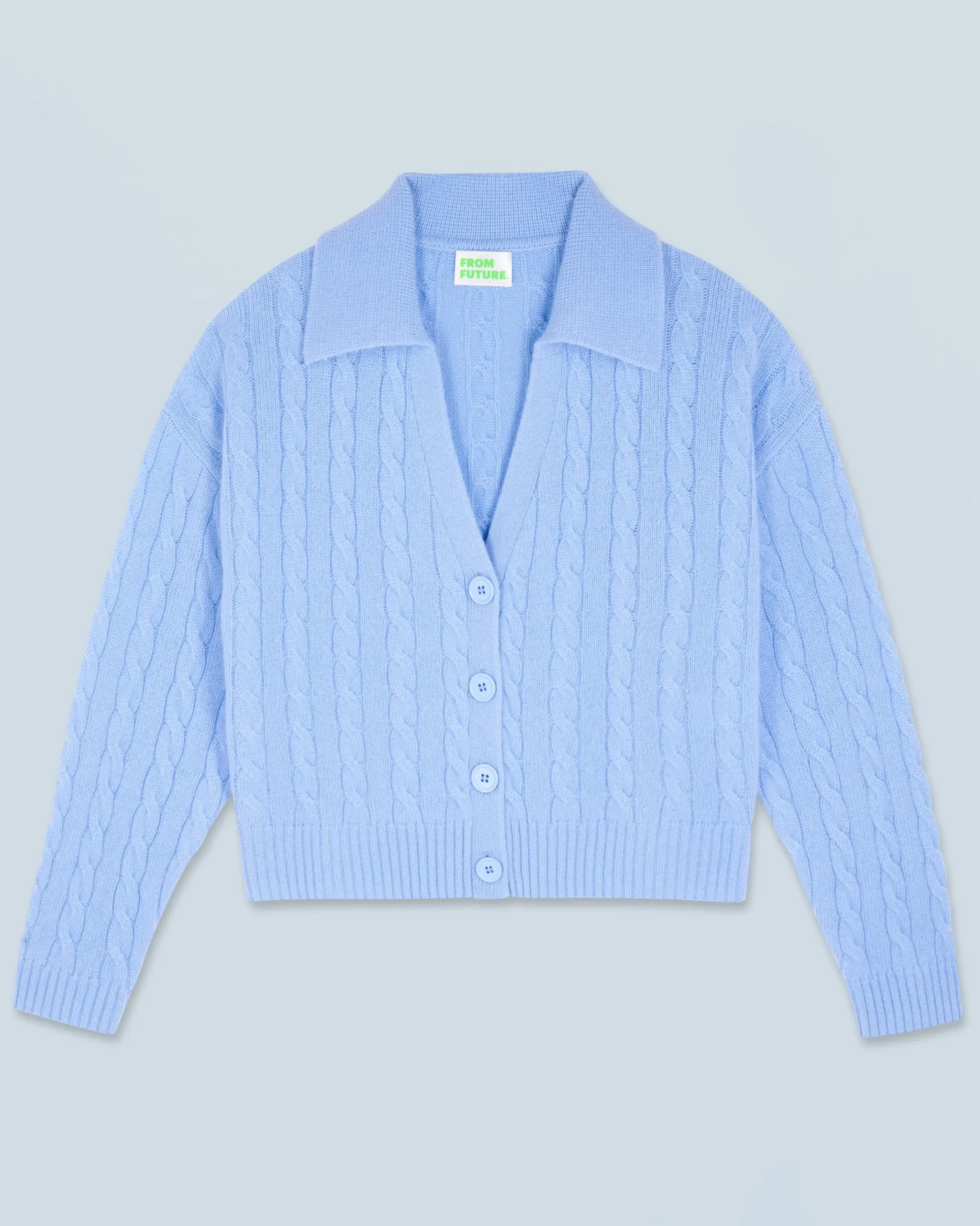FROM FUTURE Cardigan-pullover a Coste FairyBlue Hot