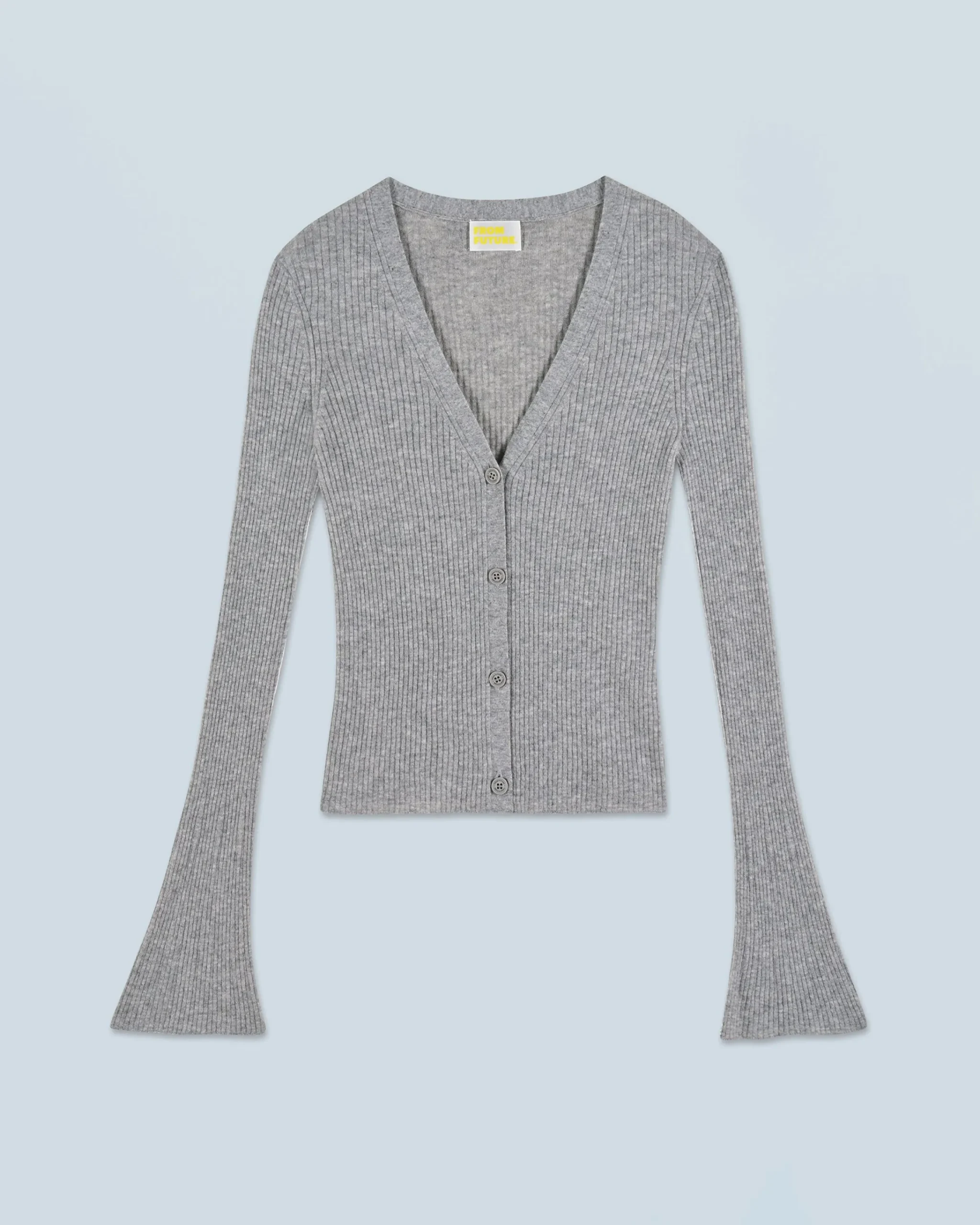 FROM FUTURE Cardigan-pullover Seconda pelle Grigioericascuro Best Sale