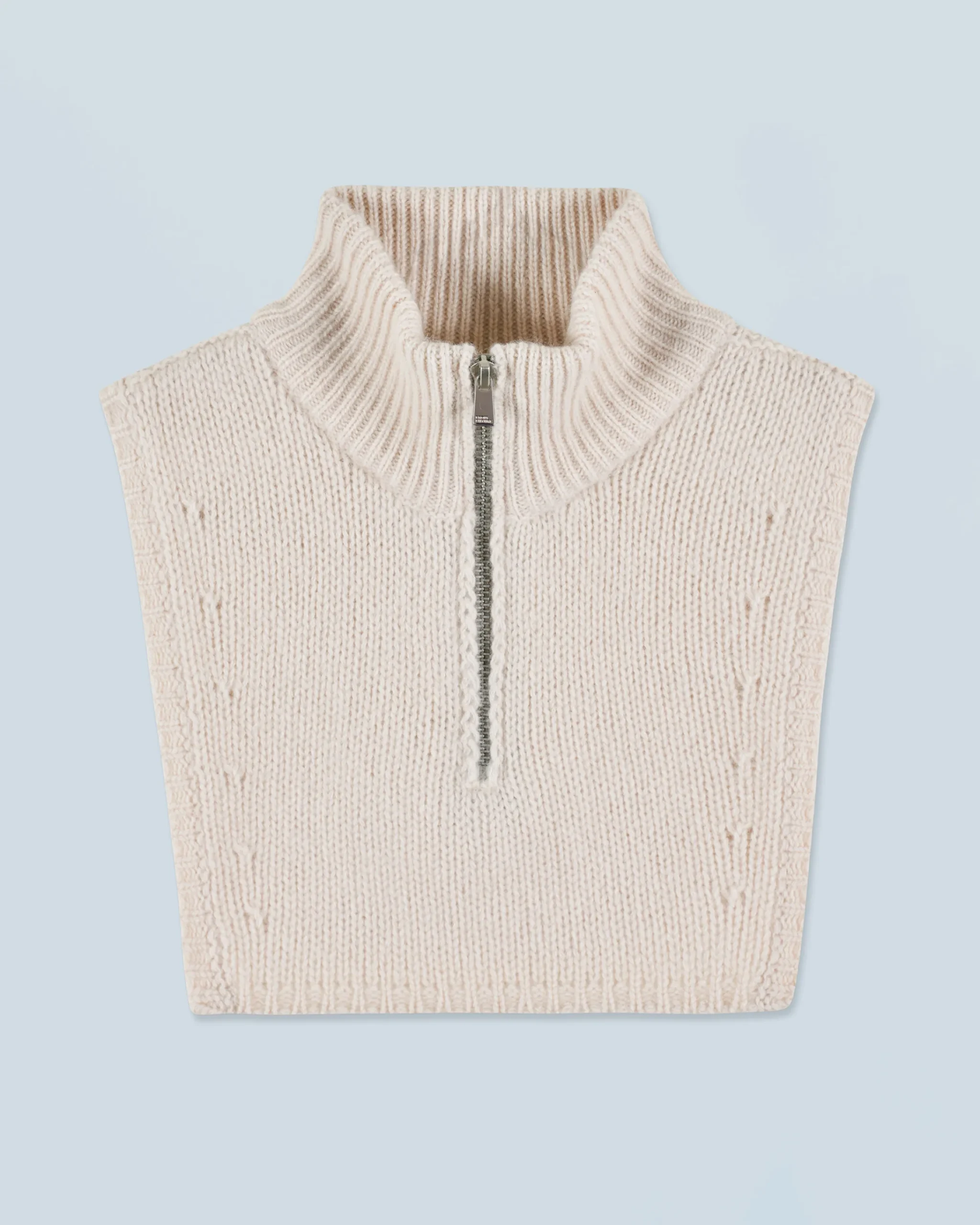 FROM FUTURE Collo alto con zip Sabbiadeldeserto Fashion