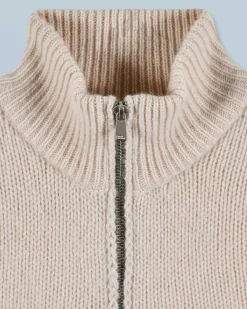 FROM FUTURE Collo alto con zip Sabbiadeldeserto Fashion