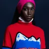 FROM FUTURE Fascia per le orecchie Ski Club WinterFuschia Fashion