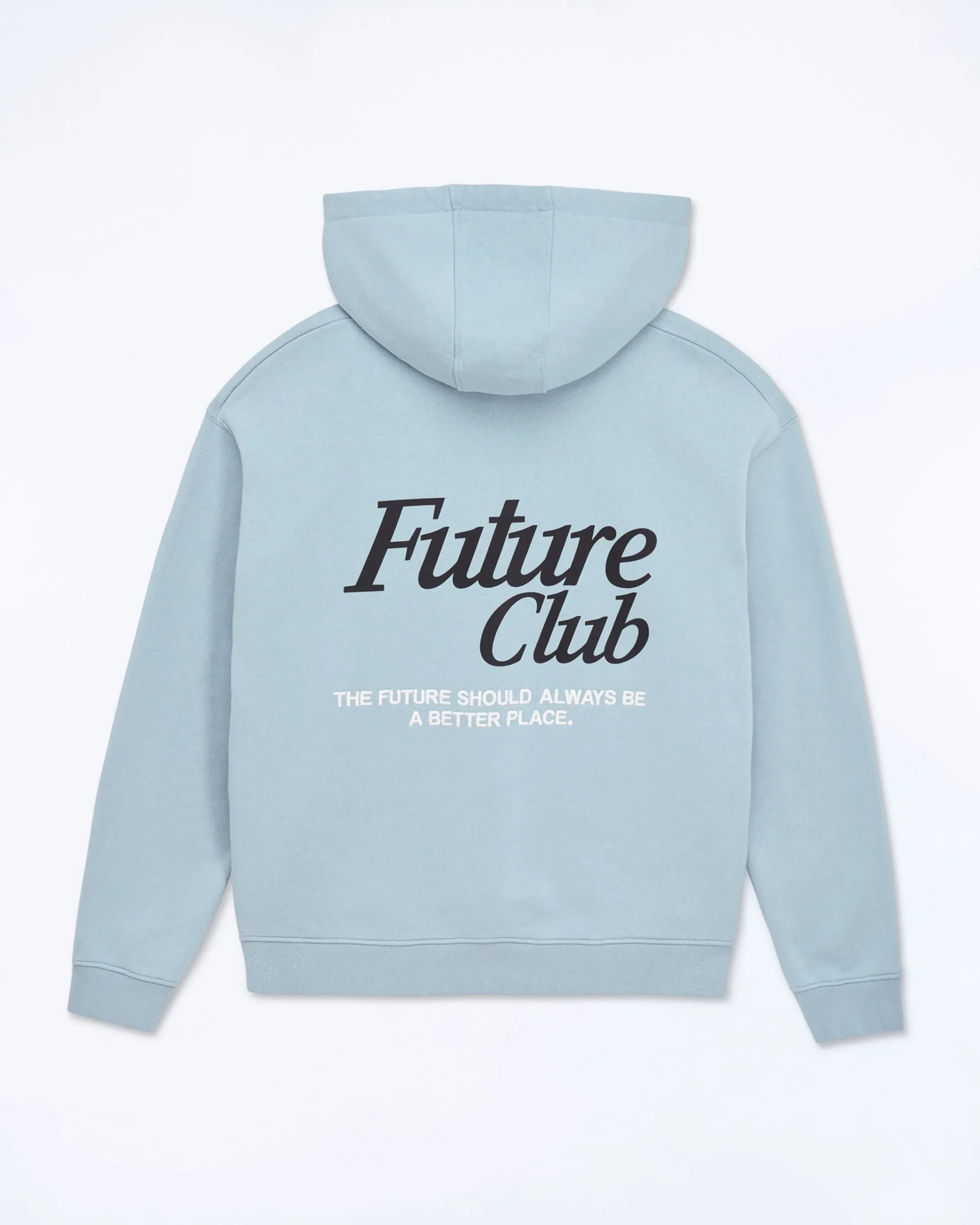 FROM FUTURE Felpa con Cappuccio GreyBlue Best Sale