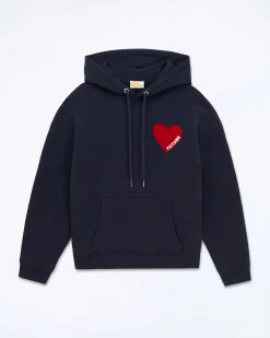 FROM FUTURE Felpa con Cappuccio Cuore MarinaMilitare Cheap