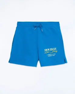 FROM FUTURE Felpa-maglione con Cappuccio SurfBlue Fashion