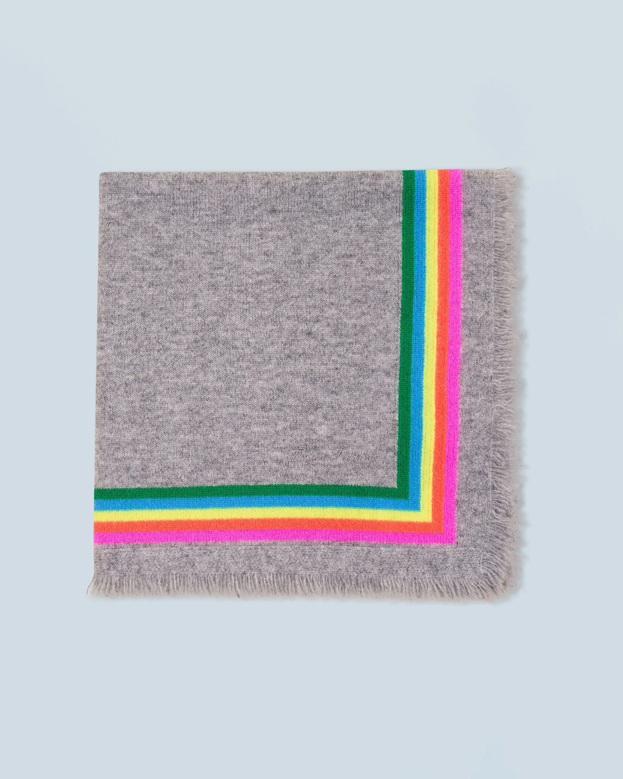 FROM FUTURE Foulard Regular Banda multicolore Grigioericascuro Online