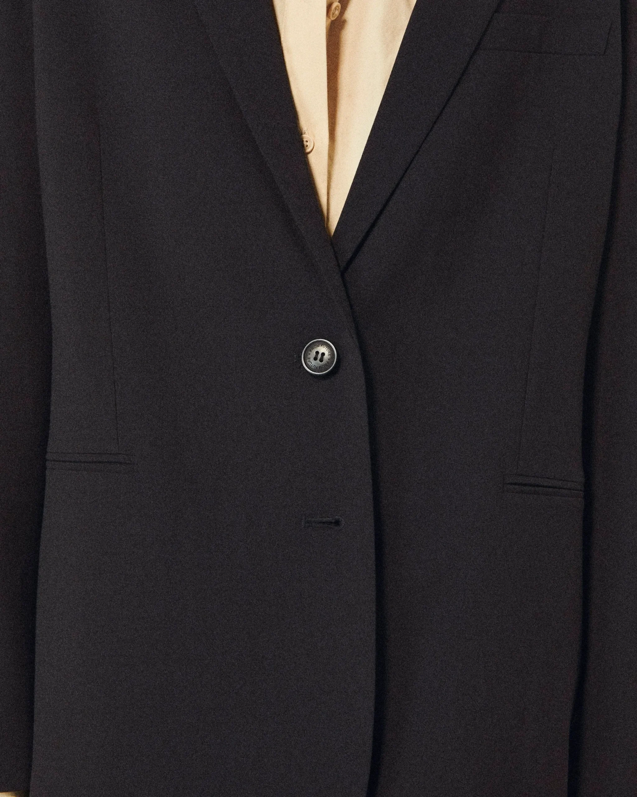FROM FUTURE Giacca blazer Nero Fashion