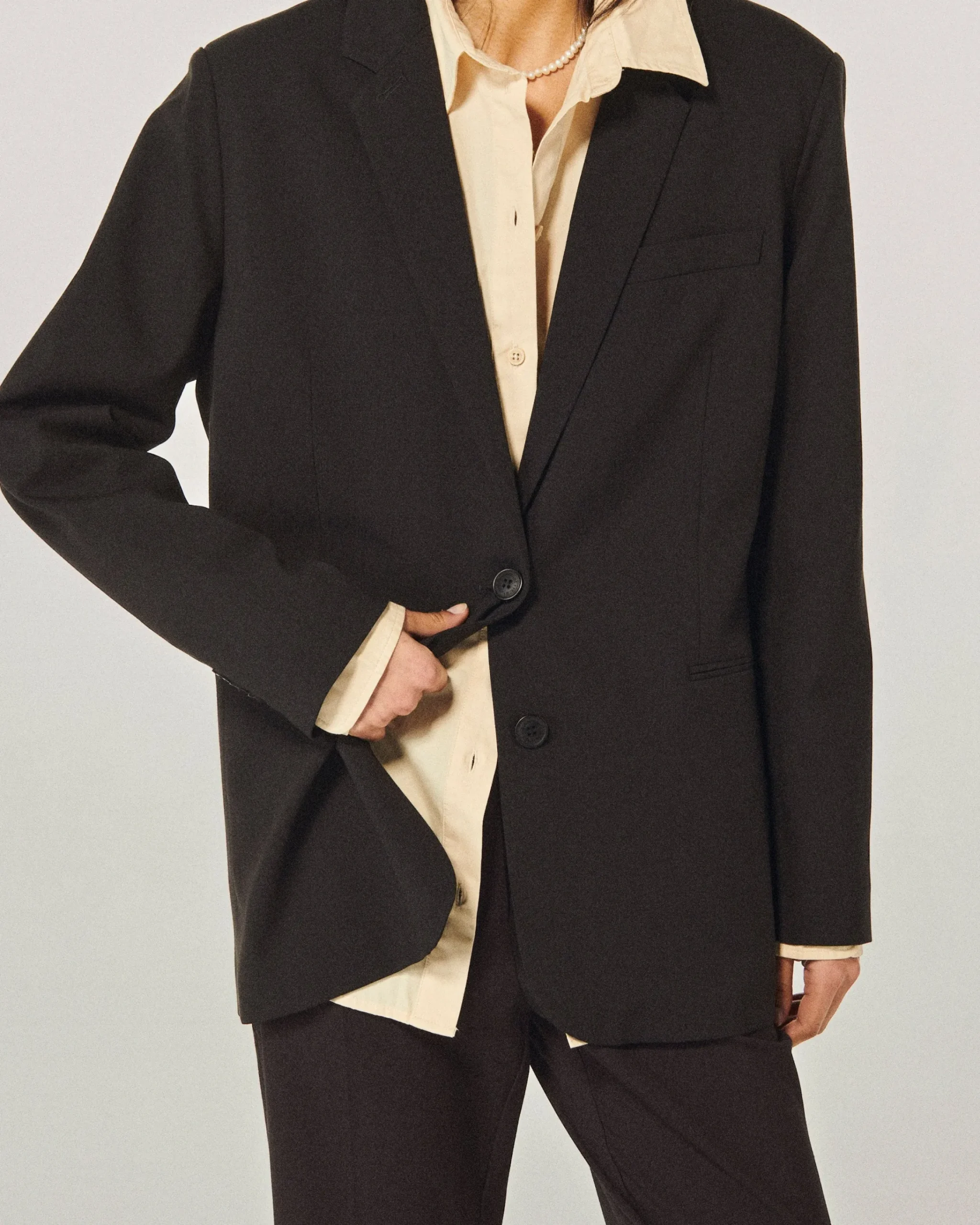 FROM FUTURE Giacca blazer Nero Fashion