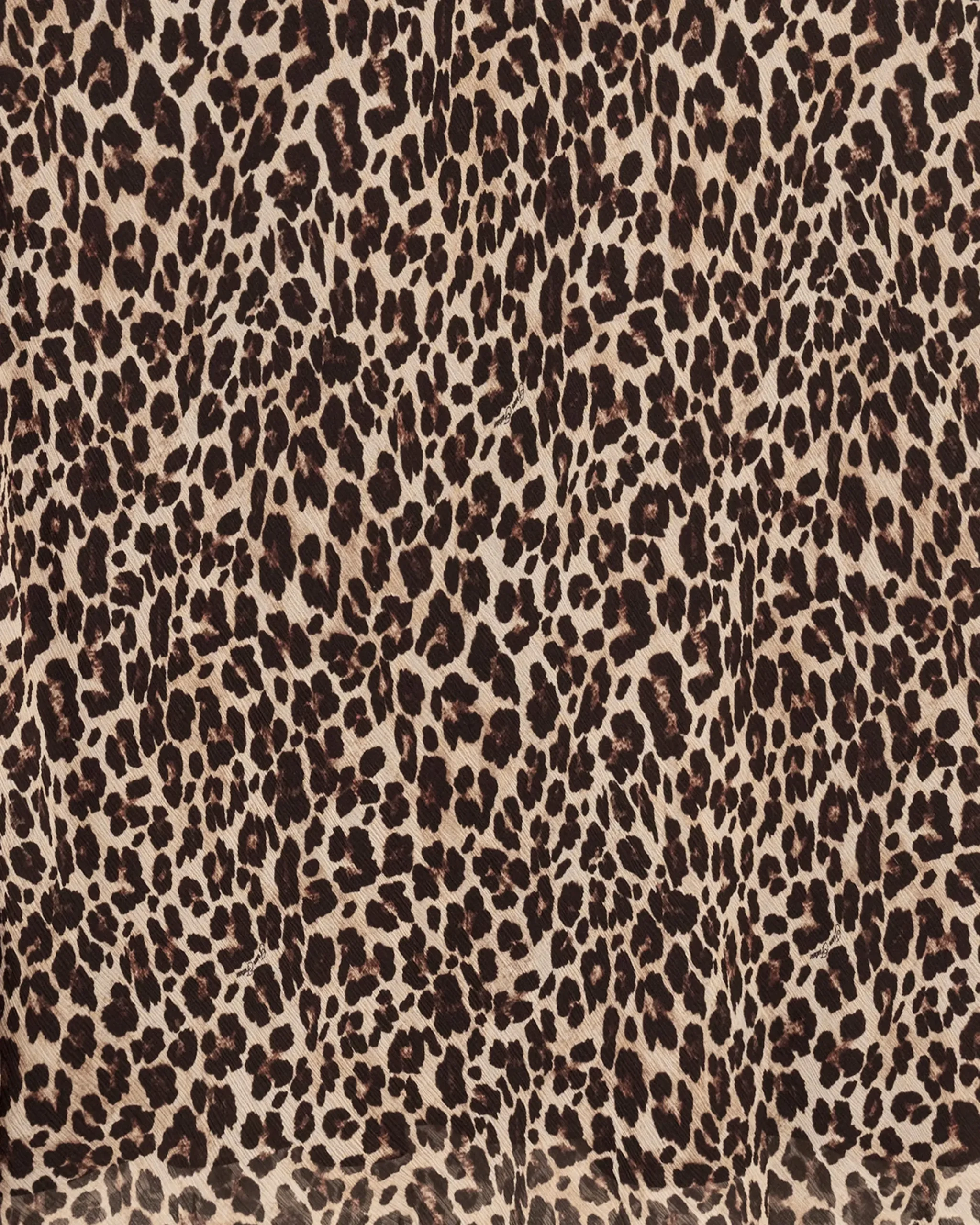 FROM FUTURE Gonna Midi Mussolina WinterLeopard Fashion