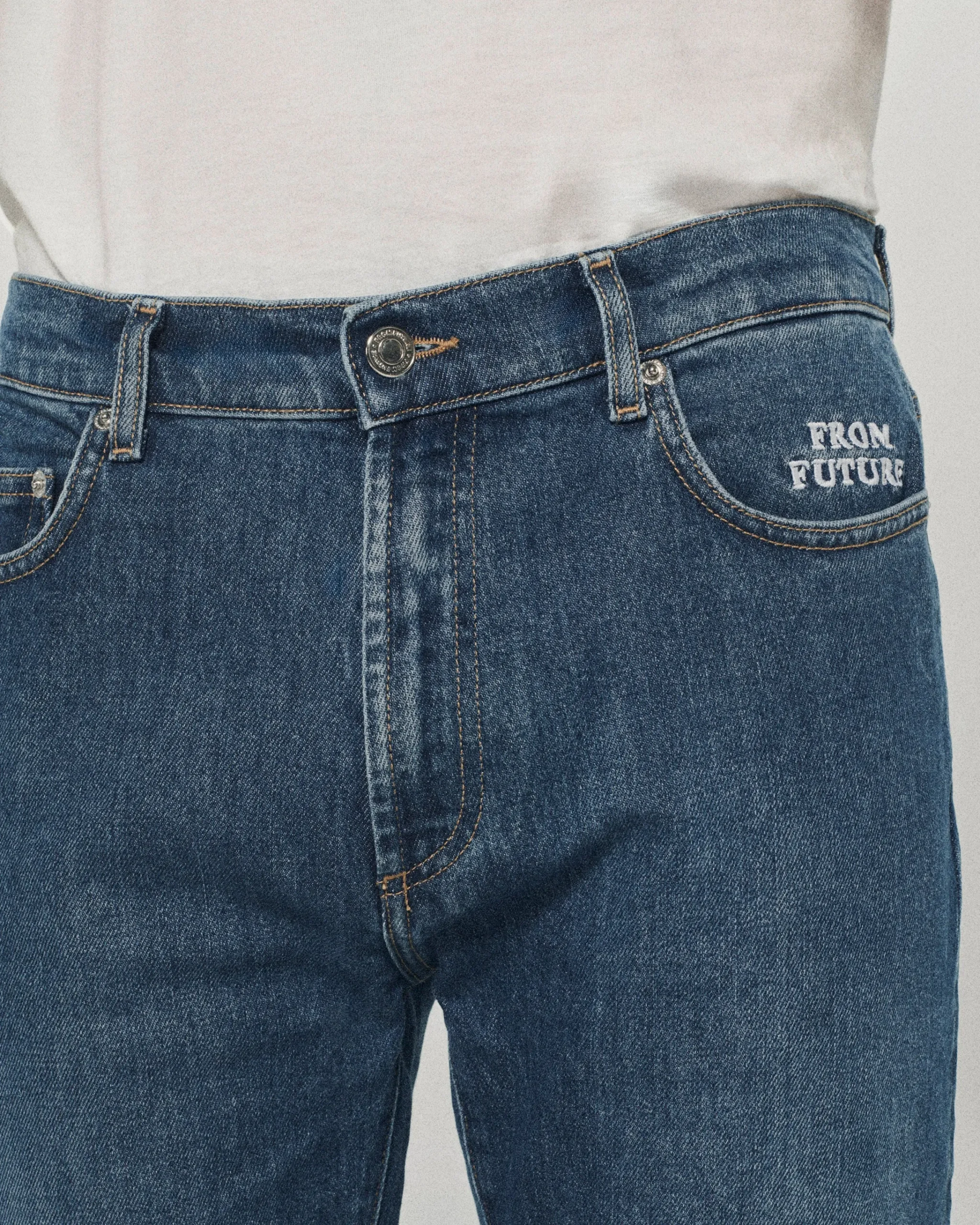 FROM FUTURE Jacob Jean Slim Fit BleuClair Fashion