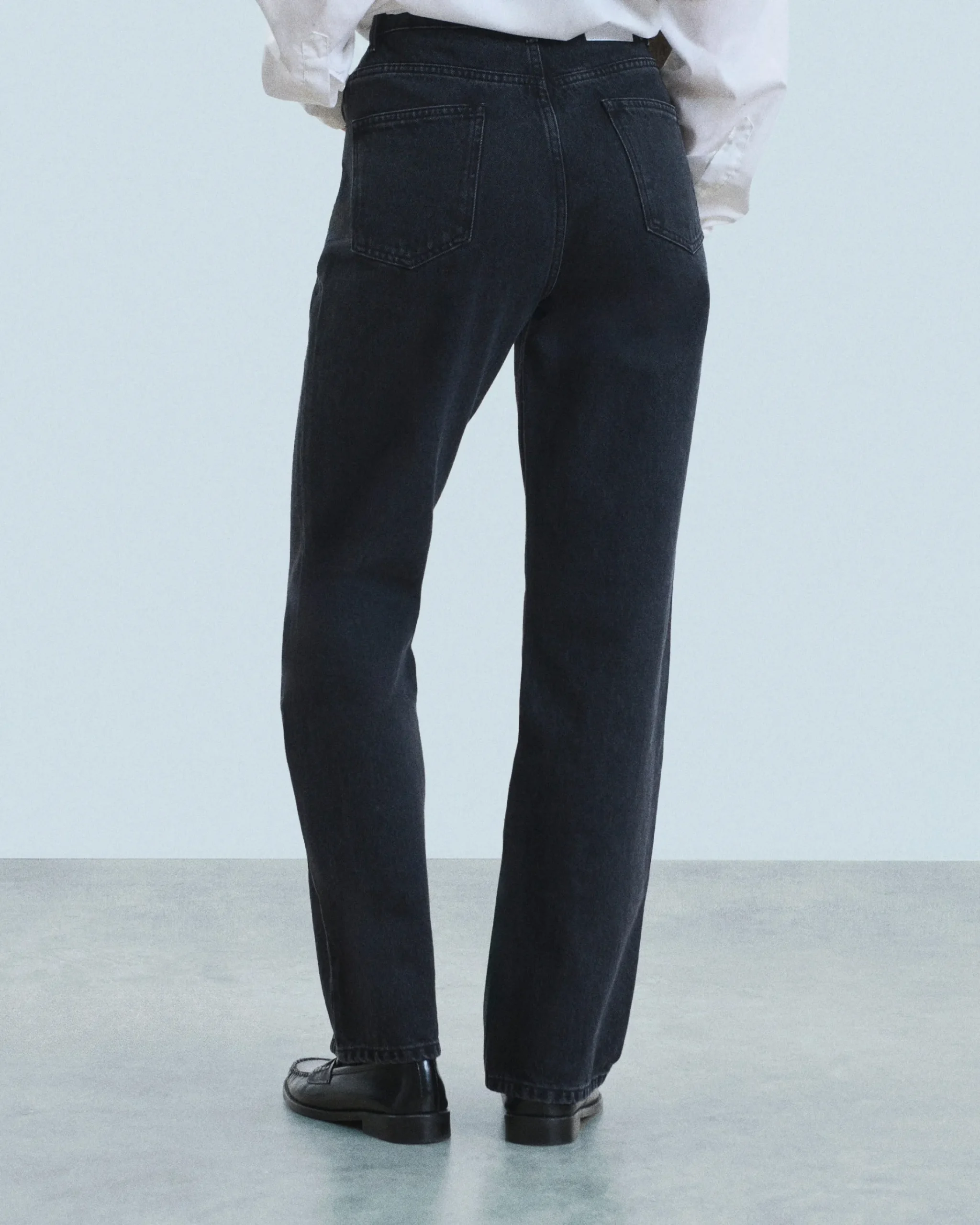 FROM FUTURE Jamie Jean Straight Cut Nero Clearance