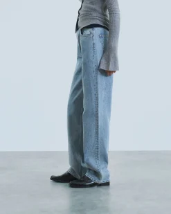 FROM FUTURE Jamie Jean Straight Cut LightBlue Fashion