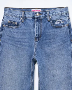FROM FUTURE Jean Jackie MediumBlue Best Sale