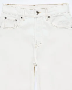 FROM FUTURE Jeans Larghi Ecrù Hot