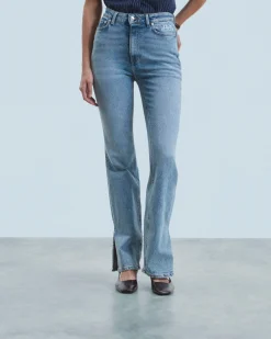 FROM FUTURE Joe Jean Bootcut Lit BleuClair New