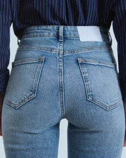 FROM FUTURE Joe Jean Bootcut Lit BleuClair New