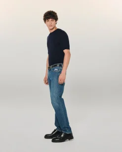 FROM FUTURE Joey Jean Straight Cut BleuIndigo Best Sale
