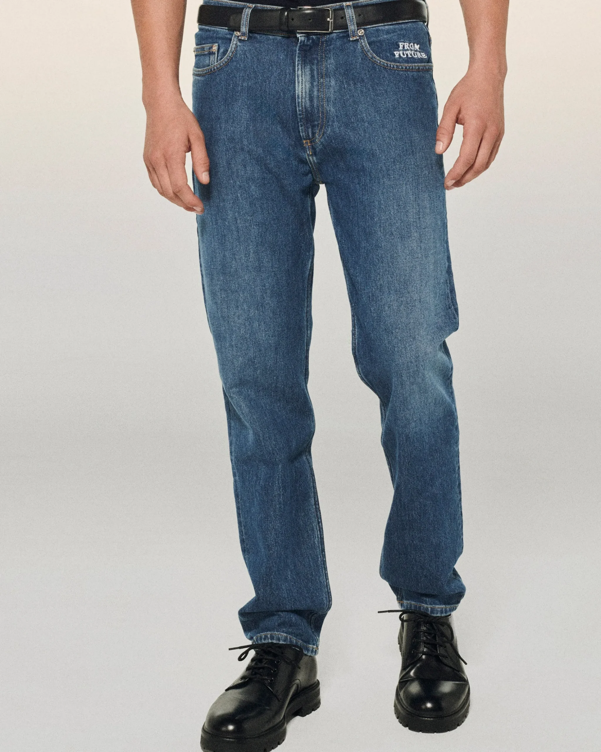 FROM FUTURE Joey Jean Straight Cut BleuIndigo Best Sale