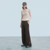 FROM FUTURE Joggers Larghi Bicolori Cioccolato Clearance