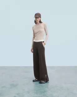 FROM FUTURE Joggers Larghi Bicolori Cioccolato Clearance