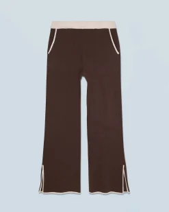 FROM FUTURE Joggers Larghi Bicolori Cioccolato Clearance