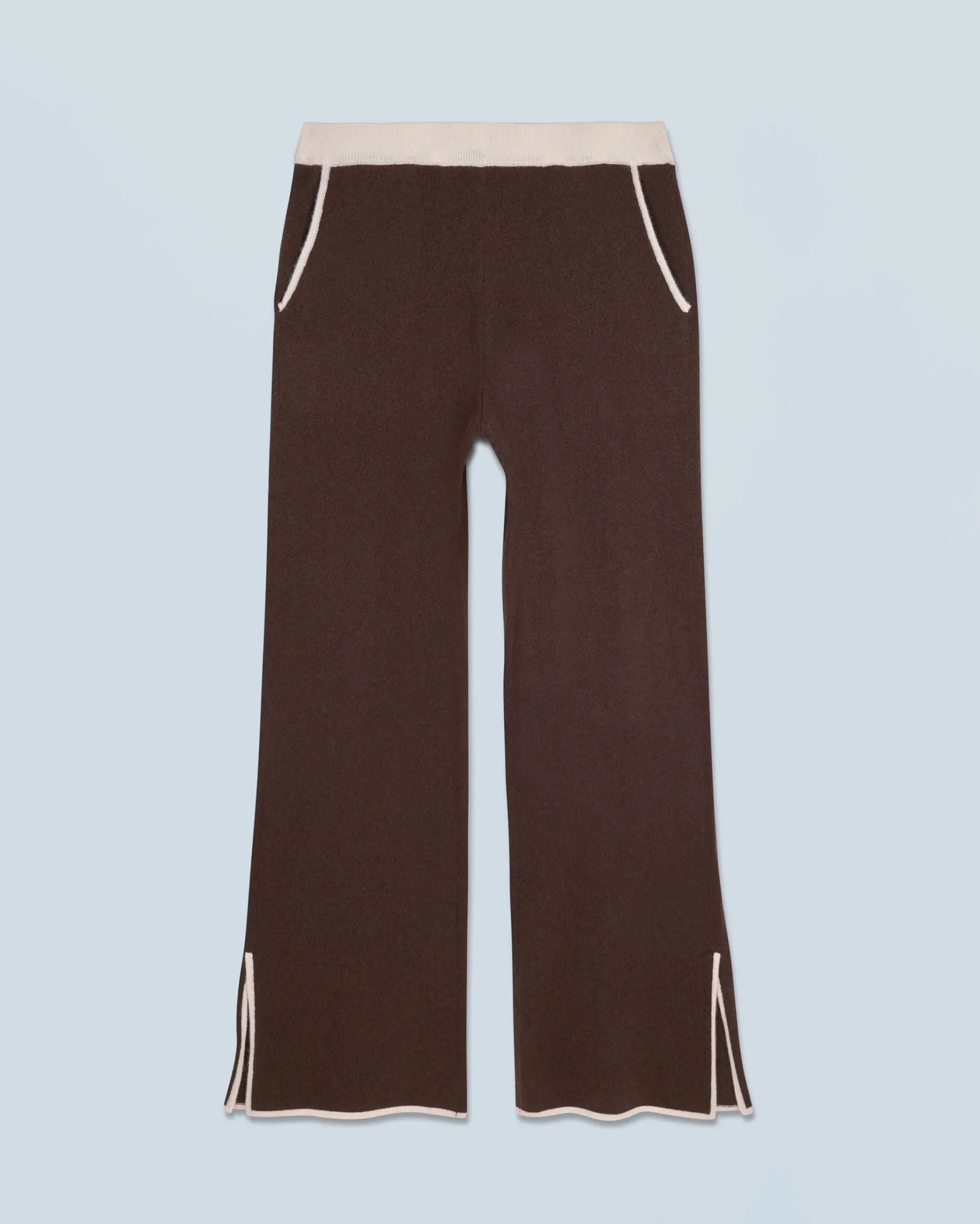 FROM FUTURE Joggers Larghi Bicolori Cioccolato Clearance